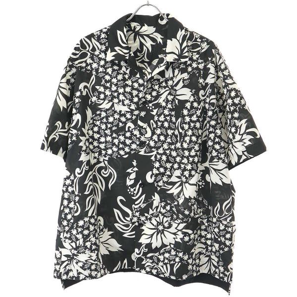 sacai 24ss Floral Print Pulloverシャツ サイズ2 sacai 24ss Floral Print Pulloverシャツ サイズ2