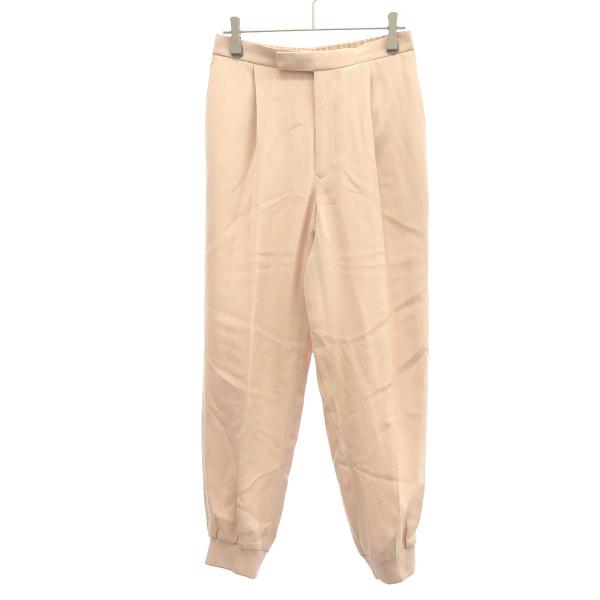 Drawer コットンシルク カーゴパンツ 36 ドゥロワー DRAWER（ドゥロワー） シルクバックゴムシャーリングパンツ 6514-299