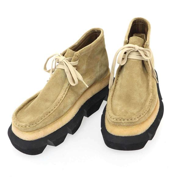 sacai（サカイ） sacai×Clarks クラークス 23SS Hybrid Wallabee Boot