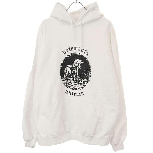 VETEMENTS ヴェトモン UNICORN EDITION ユニコーンプリントスウェット  