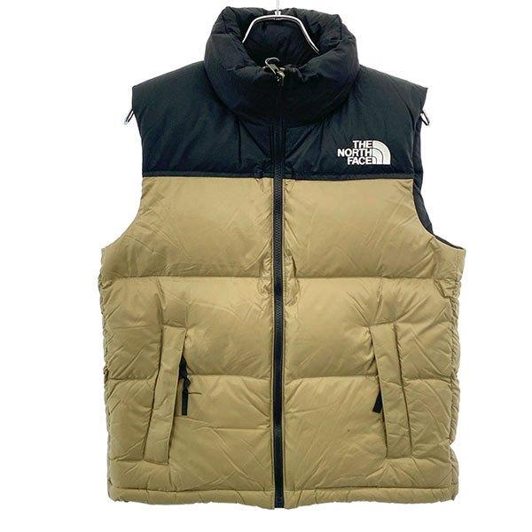 カーキ　ノースフェイス ヌプシ　ダウンベスト　M THE NORTH FACE / NUPTSE VEST_ヌプシベスト/M/ナイロン/カーキ