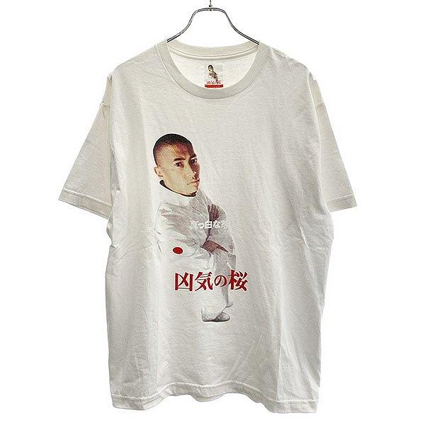 WACKO MARIA（ワコマリア） 狂気の桜 プリントTシャツ ホワイト L