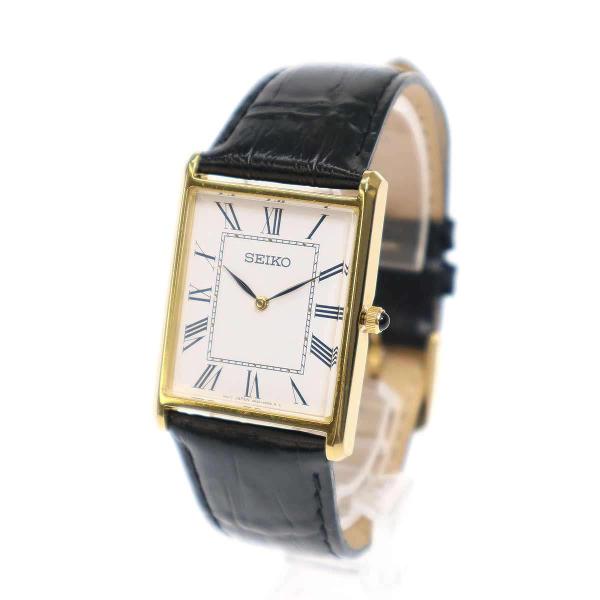 SEIKO（セイコー） エッセンシャルズ スクエア腕時計 4N30-00G0