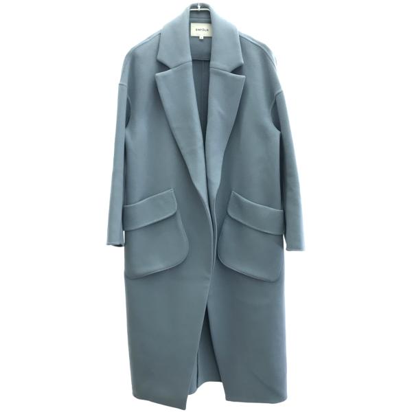 ENFOLD（エンフォルド） ダブルフェイス立体ポケットコート 300CA330