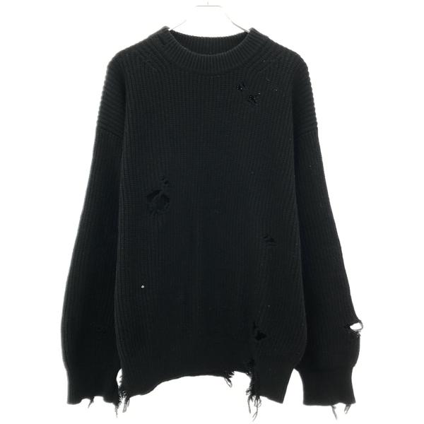 stein シュタイン Milled Damage Knit LS ダメージ加工ニットセーター