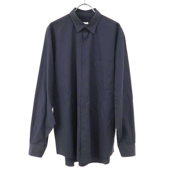 COMOLI（コモリ） 24SS コットンコモリシャツ Z01-02001 ネイビー 2