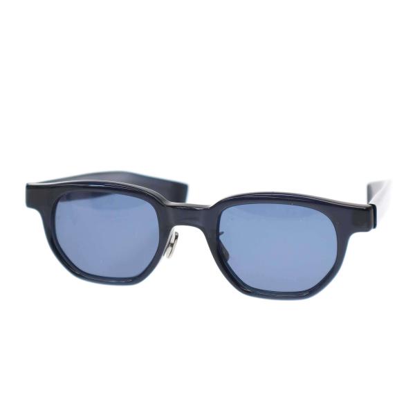 AURALEE ブラウン オーバルサングラス 49-22-146 AURALEE×EYEBAN7285 サングラス オレンジ サイズ 49□24-146｜【公式
