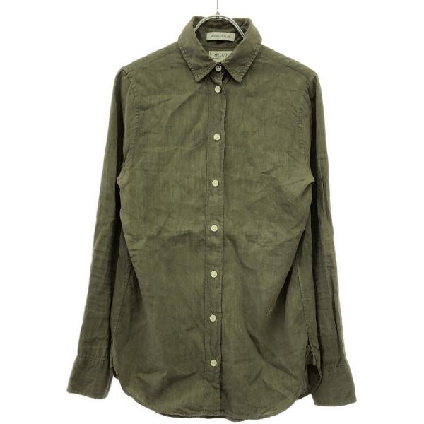 MADISON BLUE マディソンブルー 18SS MADAME SHIRT リネンシルク