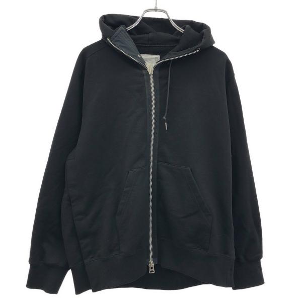 sacai（サカイ） 23SS S Sweat Jersey Zip Hoodie ジップアップ