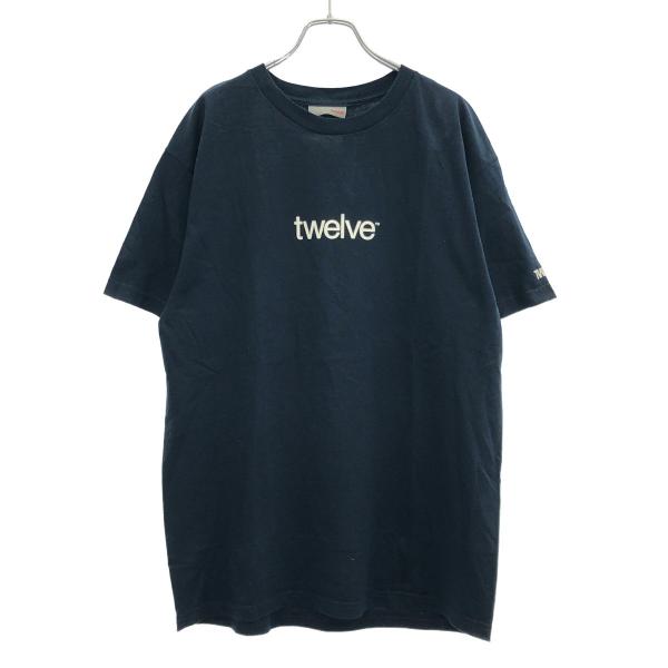 twelve advantage Tシャツ GRAY XL TWELVE ADVANTAGE トゥエルブ アドバンテージ ロゴプロントTシャツ