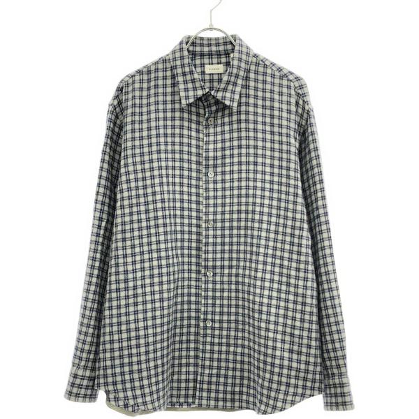 BLAMINK ブラミンク ウールチェックシャツ 7911-230-0360 グレー
