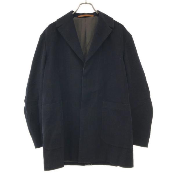 SCYE サイ 25AW Single Breasted Coat シングルブレステッドモールスキンコート 1125-43045 MPJ-352 ネイビー 36 Scye（サイ） 25AW Single Breasted Coat シングルブレステッド