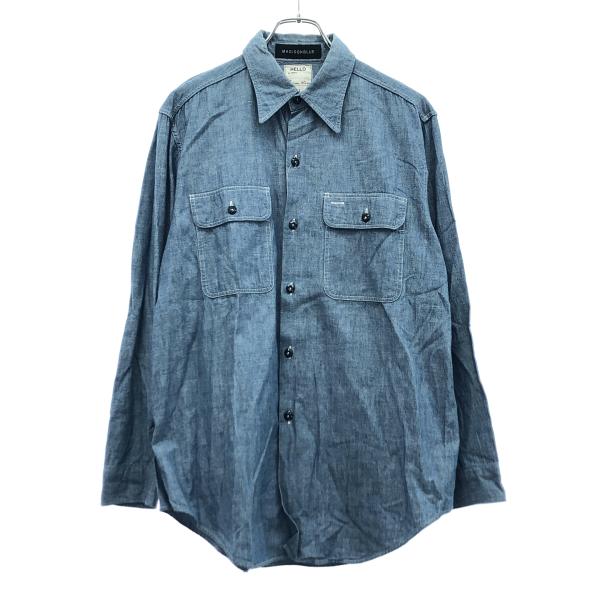 シャツ MADISON BLUE マディソンブルー 16AW HAMPTON CHAMBRAY SHIRT