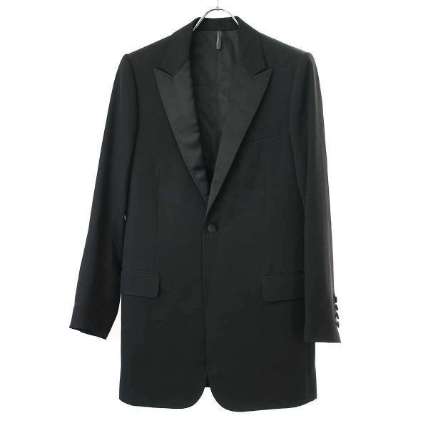 Dior HOMME ディオールオム 2005AW スモーキングロングジャケット 5HH2037424 ブラック 44 Dior HOMME ディオールオム 2005AW スモーキングロングジャケット