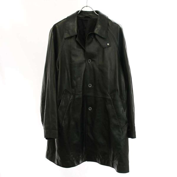 YOAK YOKE ヨーク 24SS LEATHER CUT-OFF HALF COAT レザーカット YOAK YOKE ヨーク 24SS LEATHER CUT-OFF HALF COAT レザーカット