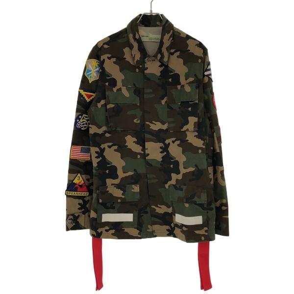 美品 Off-White 2013 ミリタリーJKT コート ハイネック modescape_rc-itflg5td8bri-ip9p