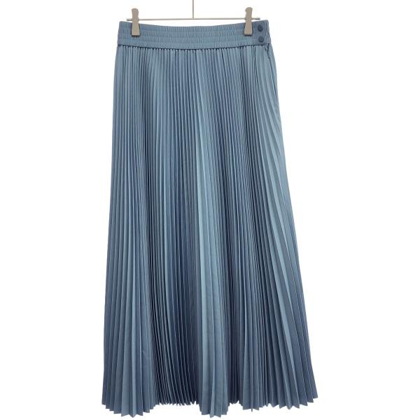 HYKE（ハイク） 24SS TAFFETA PLEATED SKIRT プリーツロングスカート