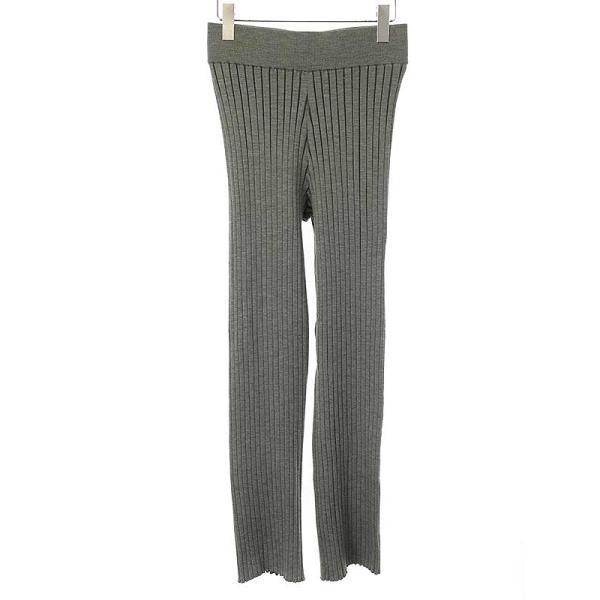 HYKE ハイク 21AW WIDE RIBBED PANTS ワイドリブニットパンツ HYKE ハイク 21AW WIDE RIBBED PANTS ワイドリブニットパンツ