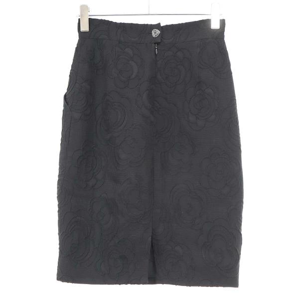 CHANEL（シャネル） 2009SS カメリアフラワーデザインスカート