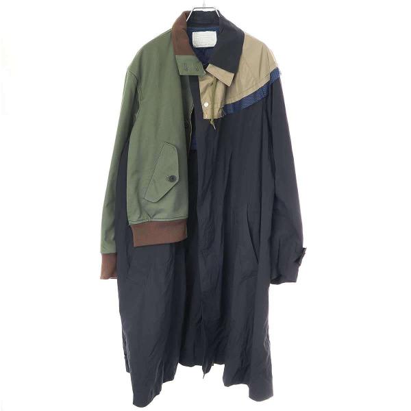 COLUR kolor カラー 22SS ドッキングデザインナイロンステン COLUR kolor カラー 22SS ドッキングデザインナイロンステン
