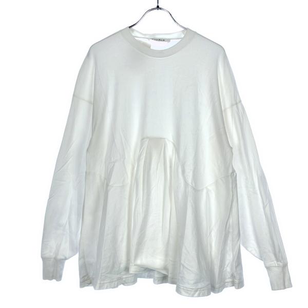 ENFOLD（エンフォルド） 23AW VOLUME-FLARE PULLOVER ボリュームフレア