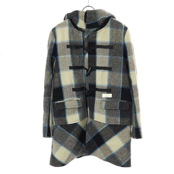 UNDERCOVERISMアンダーカバイズムのチェックコート12aw UNDERCOVERISMアンダーカバイズムのチェックコート12awサイズ2