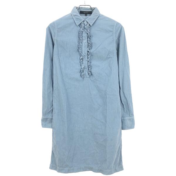 GUCCI（グッチ） フリル装飾コーデュロイシャツワンピース 364411