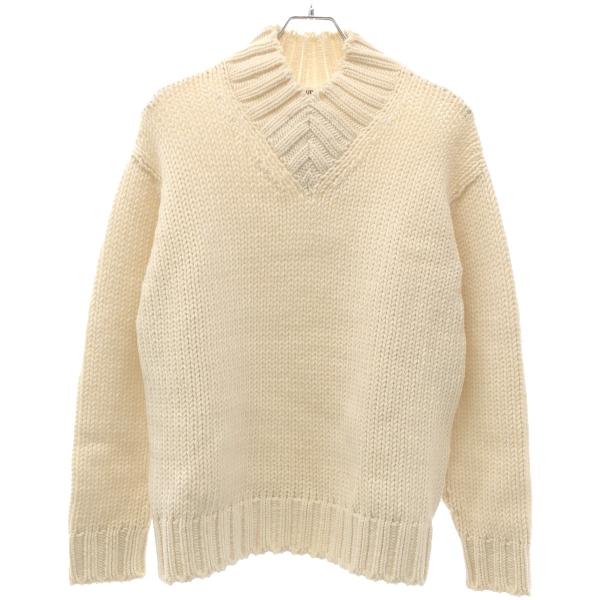 AURALEE（オーラリー） 20AW SUPER FINE WOOL AIRY KNIT V-NECK P/O