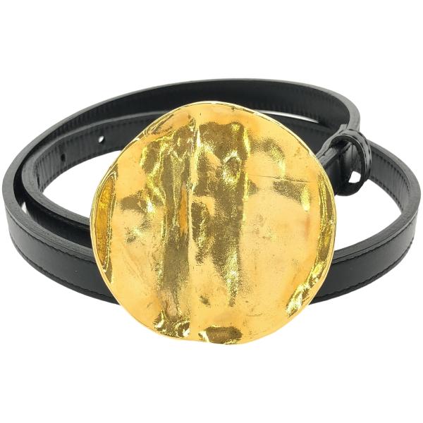 ハルノブムラタ　ゴールドサークル　レザーベルト ハルノブムラタ ゴールドサークル レザーベルト