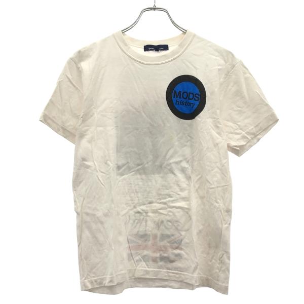 COMME des GARCONS コムデギャルソン 2002AW Gene Krell MODS プリントTシャツ KG-T001 ホワイト M COMME des GARCONS（コムデギャルソン） 2002AW Gene Krell MODS