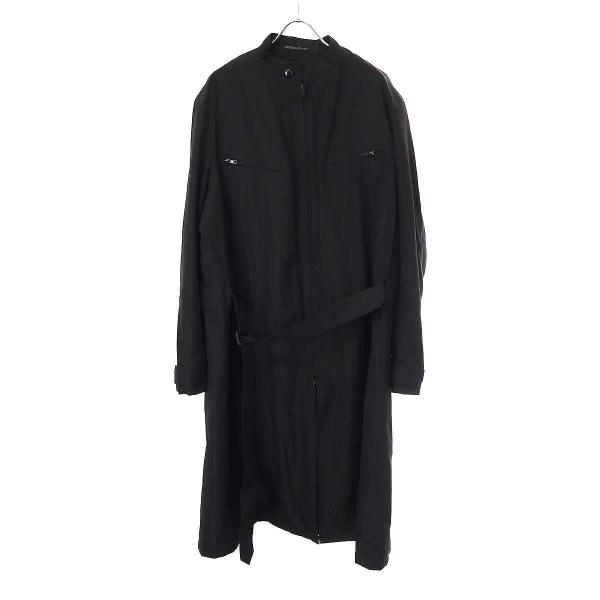 【ヤッコマリカルド】ライナー付ナイロンコート　黒 ヤッコマリカルド】ライナー付ナイロンコート黒