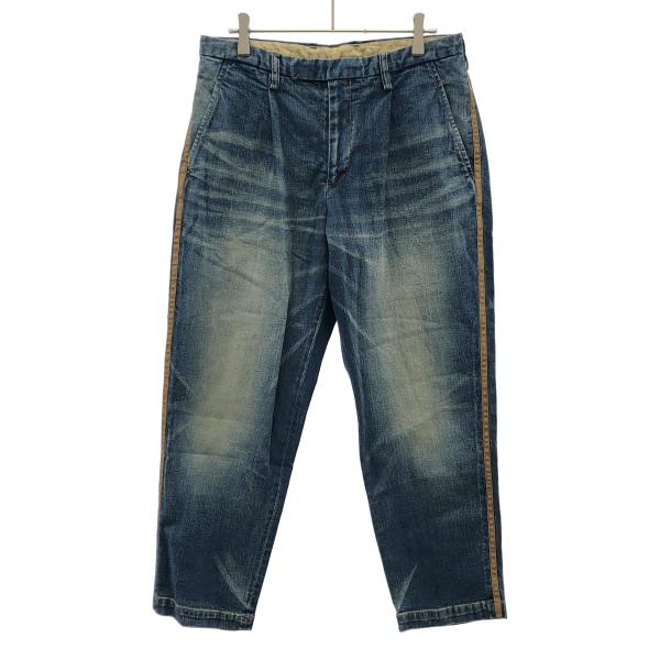 kolor BEACON カラー ビーコン 15AW サイドラインテーパードデニム