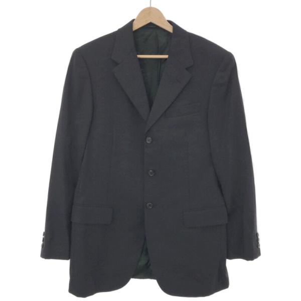 PRADA（プラダ） ウールギャバジン3Bセットアップスーツ ネイビー系 50