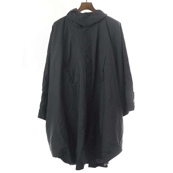 Norwegian Rain コート　M ブラック Norwegian Rain ノルウェージャンレイン ヘリンボーン オーバー