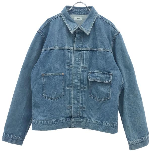 【4】COMOLI 21SS デニム ジャケット インディゴ ALLEGE アレッジ 21SS Denim Blouson デニムジャケット AL21Sー