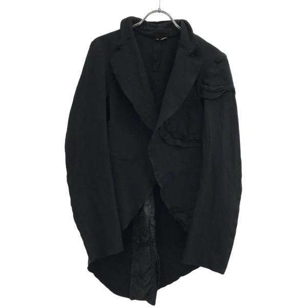 コムデギャルソンブラック 燕尾ジャケット COMME des GARCONS（コムデギャルソン） 10SS ポリエステル縮絨ボタン