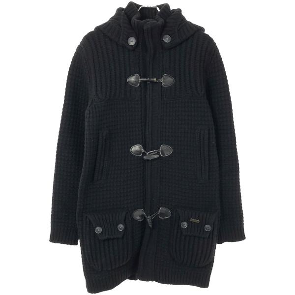 BARK ニット ダッフルコート BARK（バーク） ニットダッフルコート ブラック XS ITLNKTH29HQ8