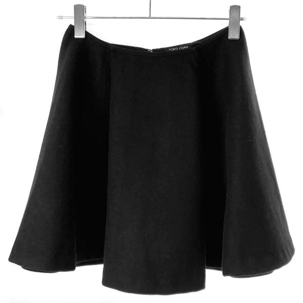【新品未使用】 ヨーコチャンYOKO CHAN サーキュラースカート YOKO CHAN ヨーコチャン 13AW ウールアンゴラサーキュラー