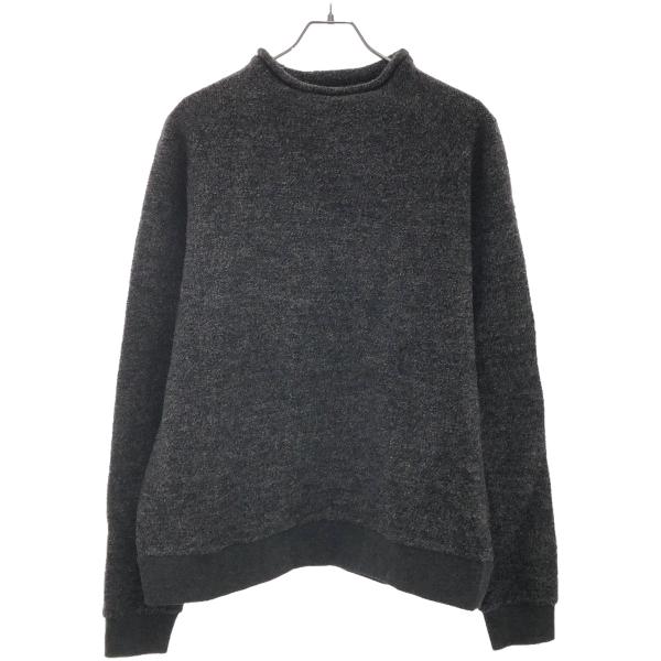 BLURHMS（ブラームス） 17AW ツイード フリース ボトルネックプル 