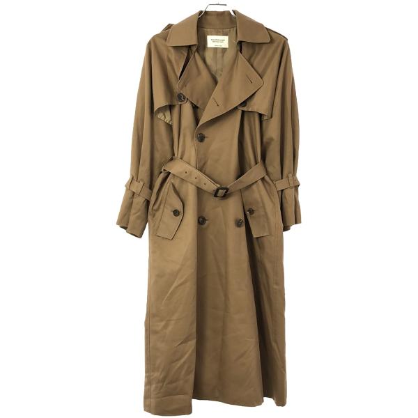 【美品】beautiful peopleロングコート150  定価10万円 beautiful people（ビューティフルピープル） 17SS コットントレンチ