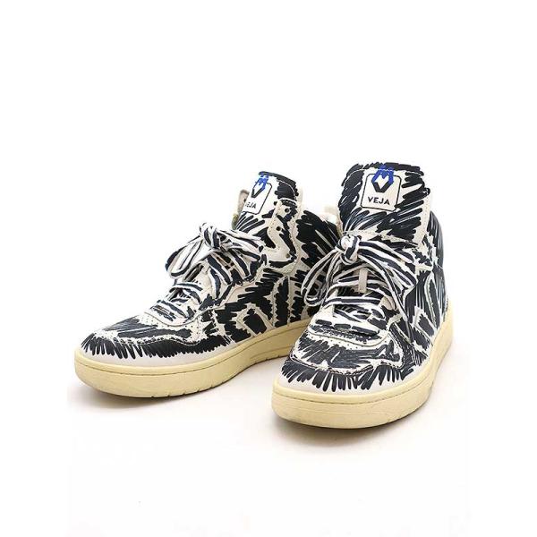 MARNI MARNI×VEJA マルニ×ベジャ V-15 落書きプリントハイカット MARNI MARNI×VEJA マルニ×ベジャ V-15 落書きプリントハイカット