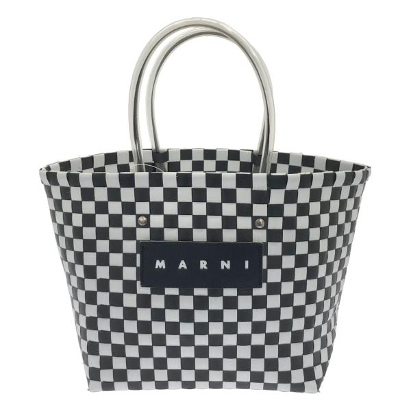 マルニマーケット　カゴバック エクリュ(ソフトベージュドッグ) MARNI MARKET ANIMAL BASKET バッグ