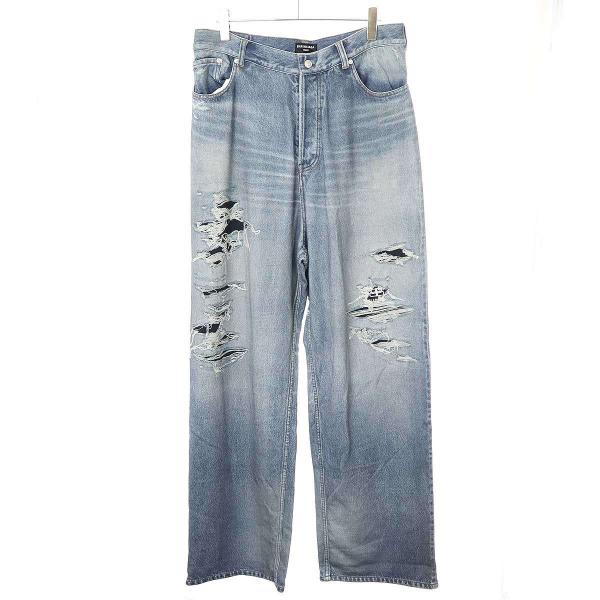 BALENCIAGA バレンシアガ 21AW Trompe L Oeil Jeans BALENCIAGA バレンシアガ 21AW Trompe L Oeil Jeans