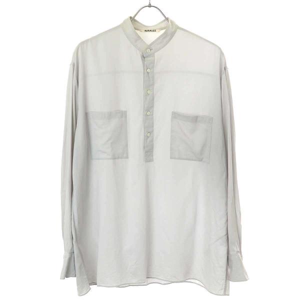 AURALEE -Shuttle Georgette Cloth Shirts- | twelve blog