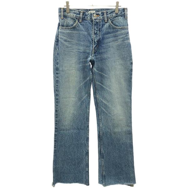 INSCRIRE（アンスクリア） 002 Flare Denim カットオフフレアデニム