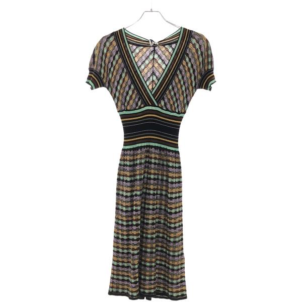 【Missoni Mare】ジャカードワンショルダー maxiドレス MISSONI Mare one-shoulder striped ribbed-knit maxi dress