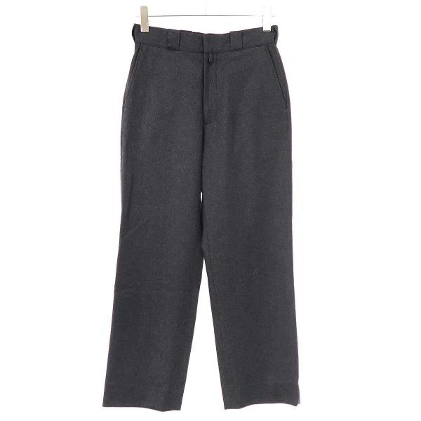 COMOLI（コモリ） 24AW ウールフラノスラックスパンツ A03-03022