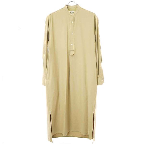 BLAMINK ブラミンク ウール　バンドカラー　ロング　ワンピース BLAMINK ブラミンク ウールバンドカラーロングワンピース