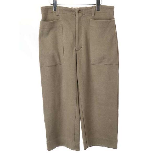 stein シュタイン 22SS COTTON CASHMERE KNIT EASY TROUSERS コットン