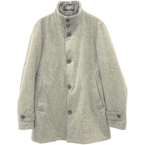 HERNO（ヘルノ） ウールスタンドカラーコート グレー 50 ITPF3PSYQ686